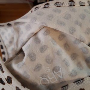 Arq - S - Paisley Cropped Tank